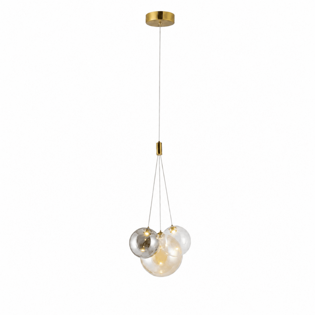 Globe pendant light