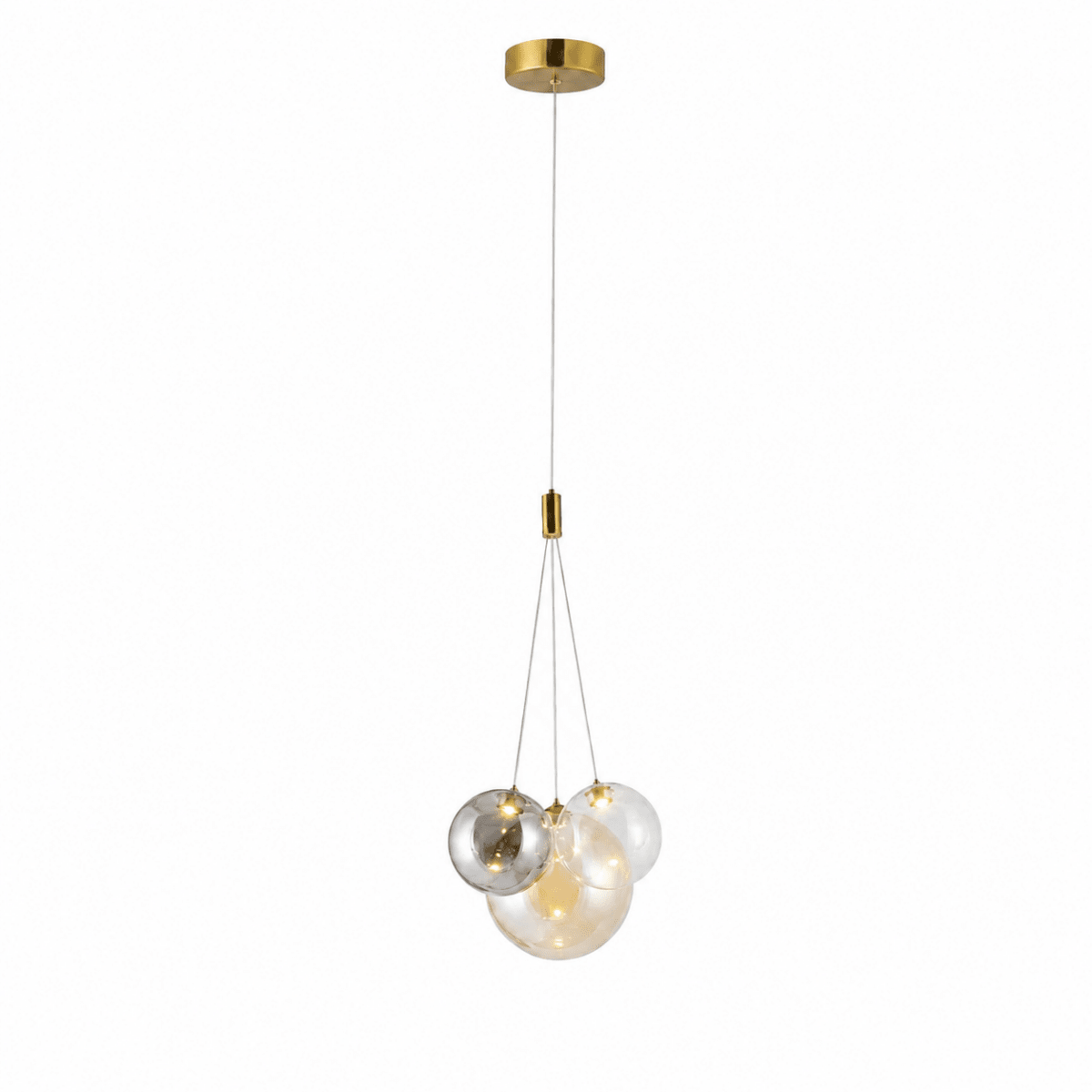 Globe pendant light