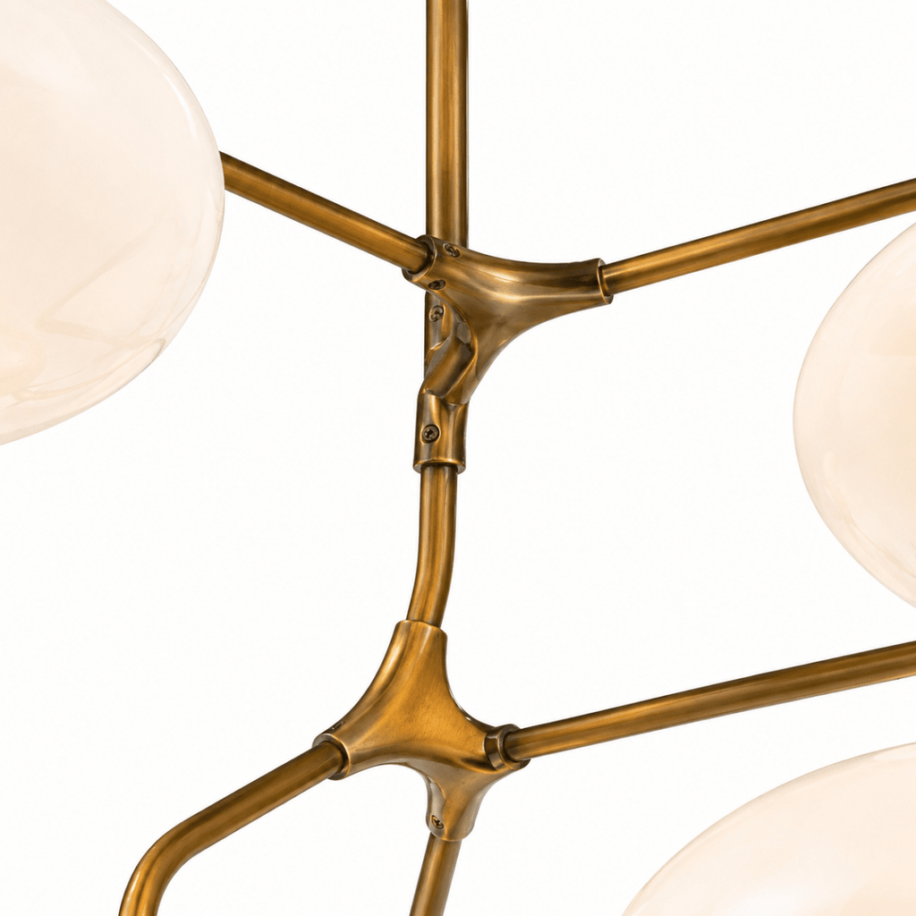 Alba Bronze Asymmetrical Branching Chandelier