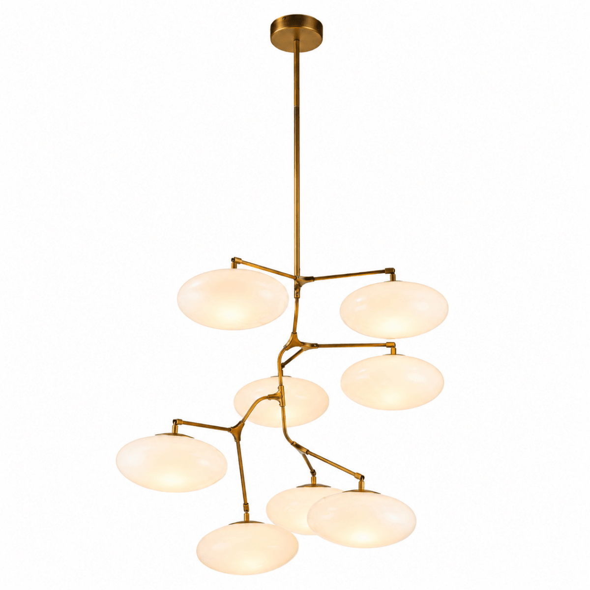 Alba Bronze Asymmetrical Branching Chandelier