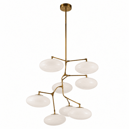 Alba Bronze Asymmetrical Branching Chandelier