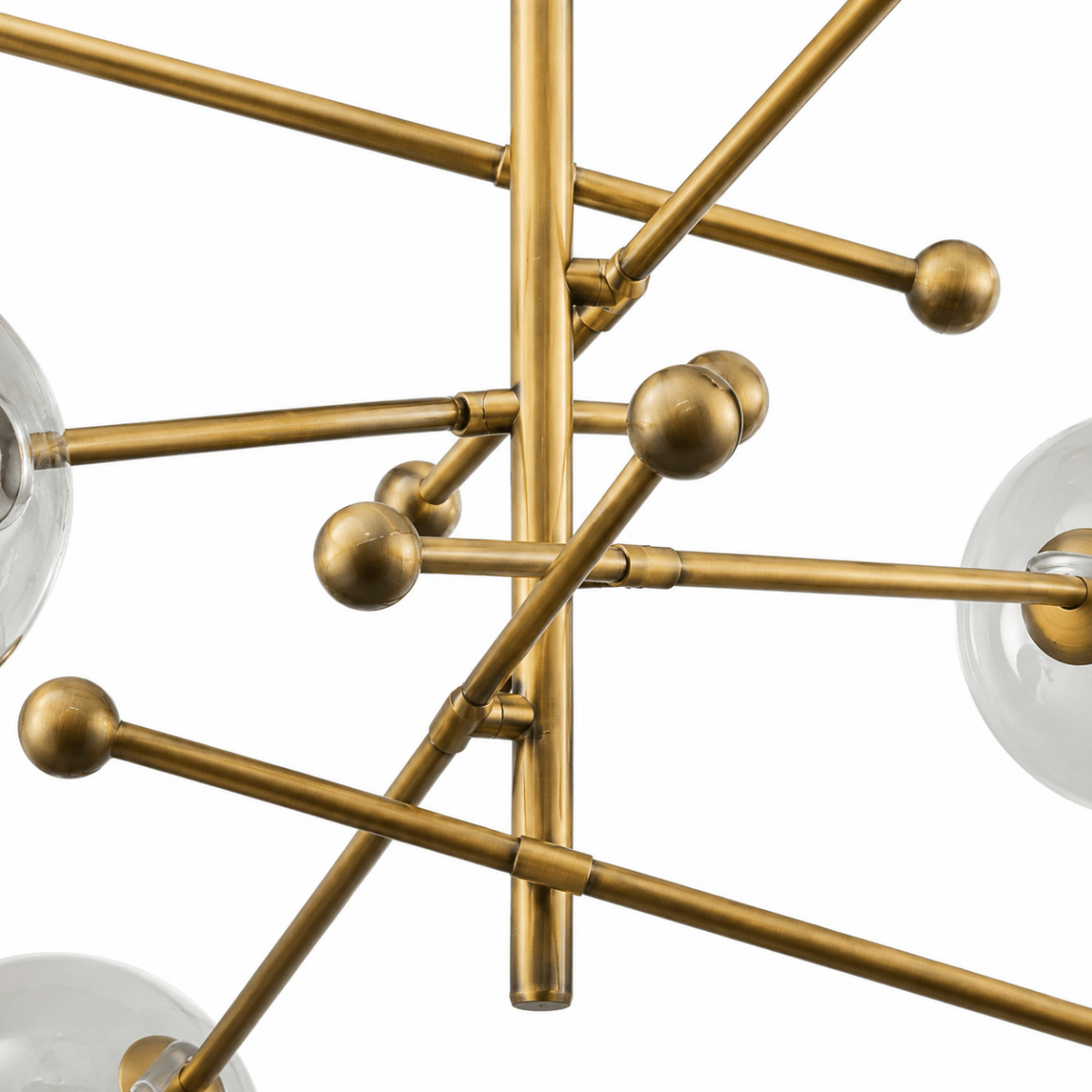 Atomica Bronze Sputnik Globe Chandelier