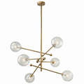 Atomica Bronze Sputnik Globe Chandelier