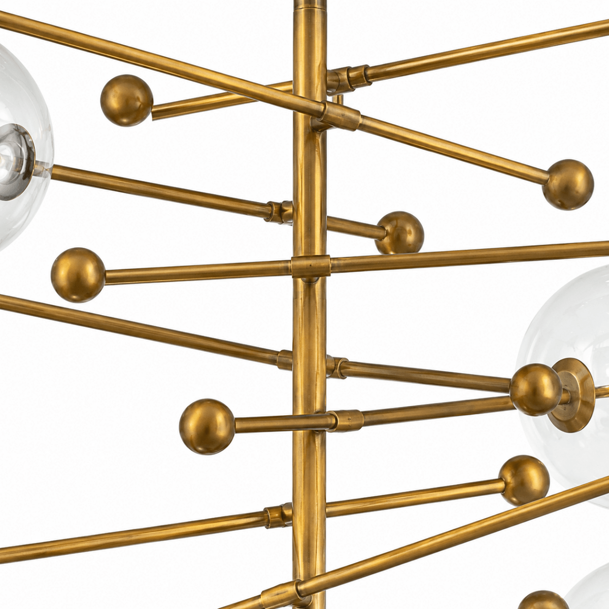 Atomica Bronze Starburst Sputnik Chandelier