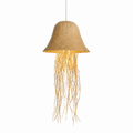 Bali Cascade 28" Natural Rattan Pendant
