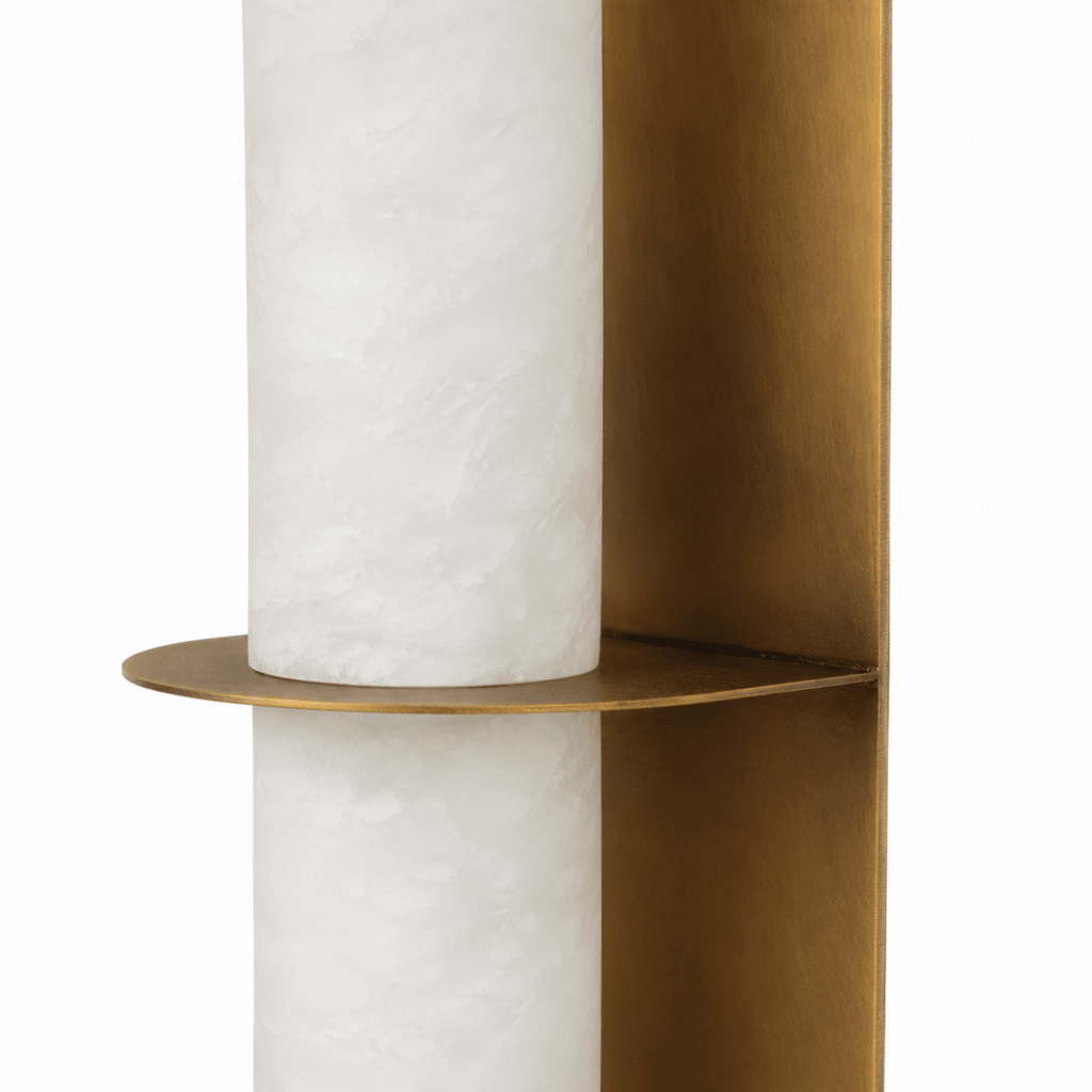Bianca Alabaster Large LED Wall Sconce
