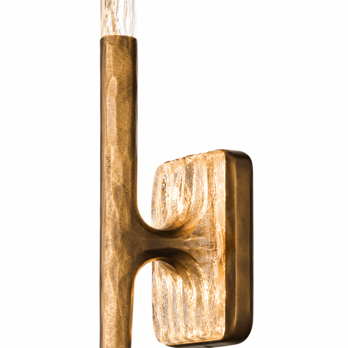 Birch 20" Brass Candle Wall Sconce