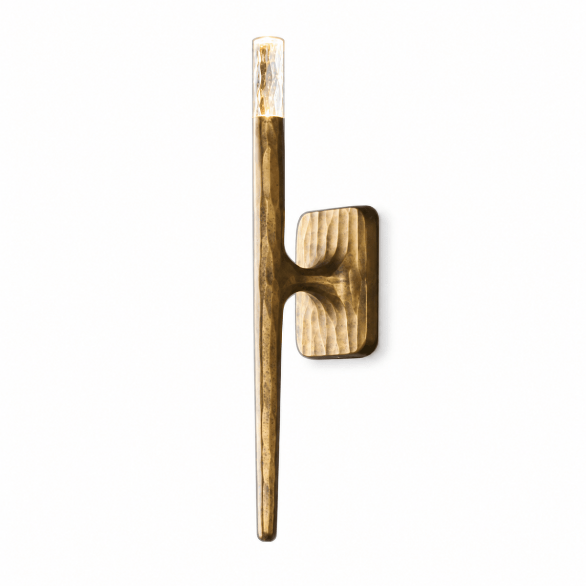 Birch 20" Brass Candle Wall Sconce