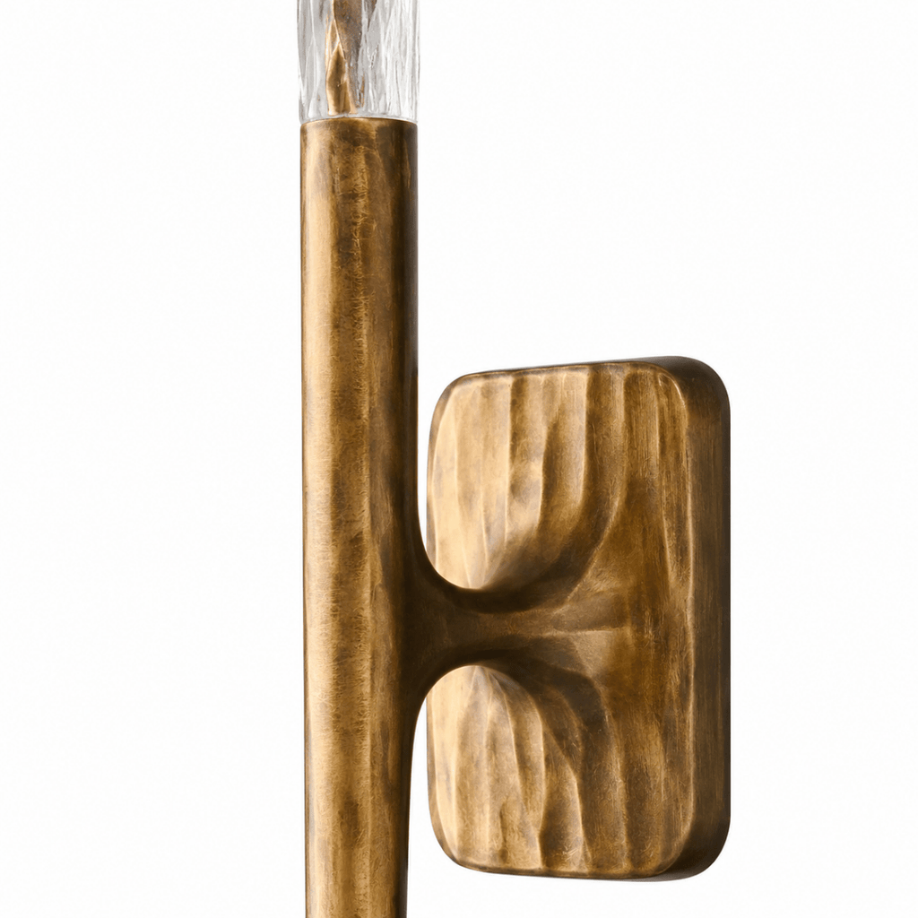 Birch 20" Brass Candle Wall Sconce