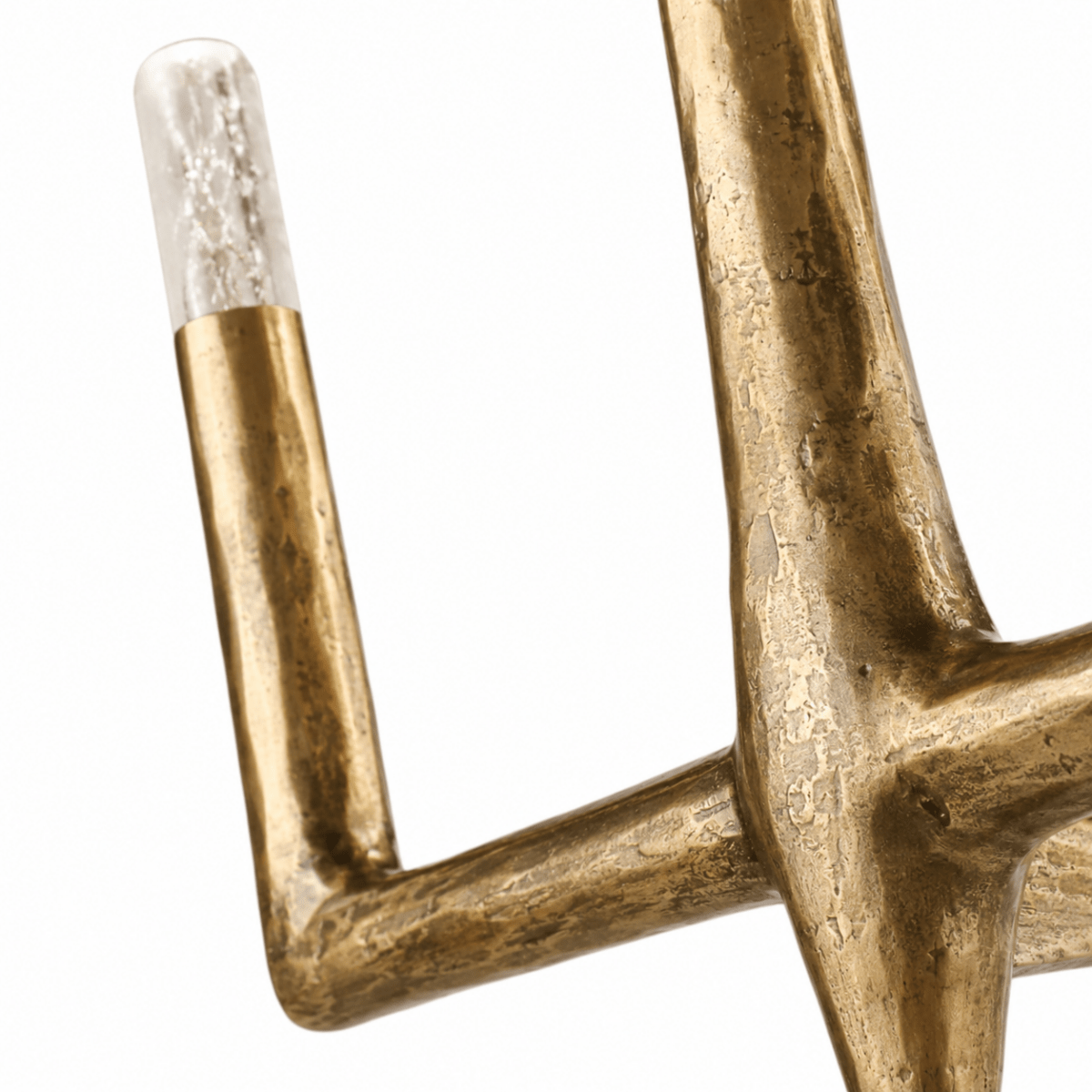 Birch 36" Round Brass Candle Chandelier