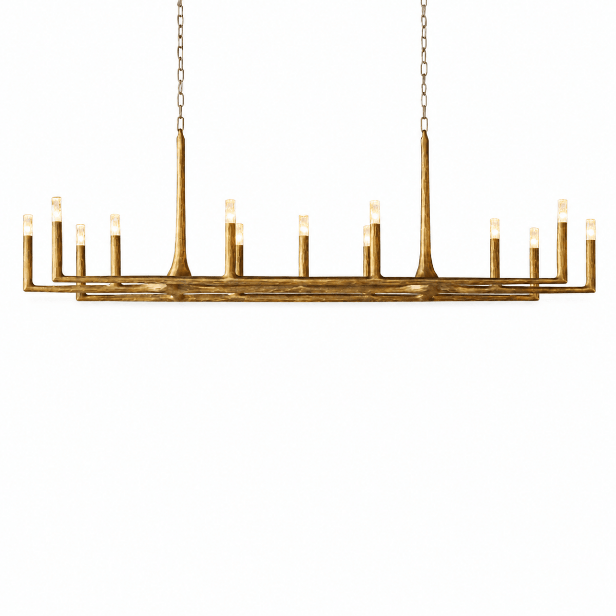 Birch 72 Inch Linear Candlestick Chandelier
