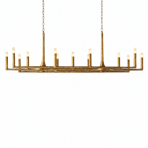 Birch 72 Inch Linear Candlestick Chandelier
