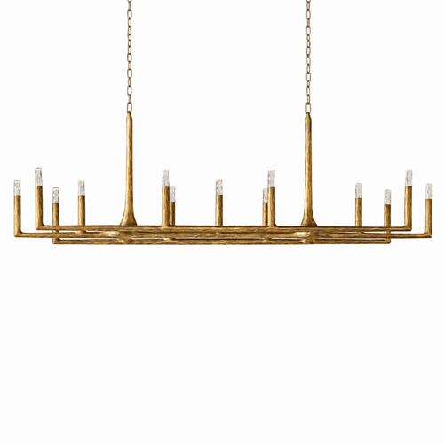 Birch 72 Inch Linear Candlestick Chandelier