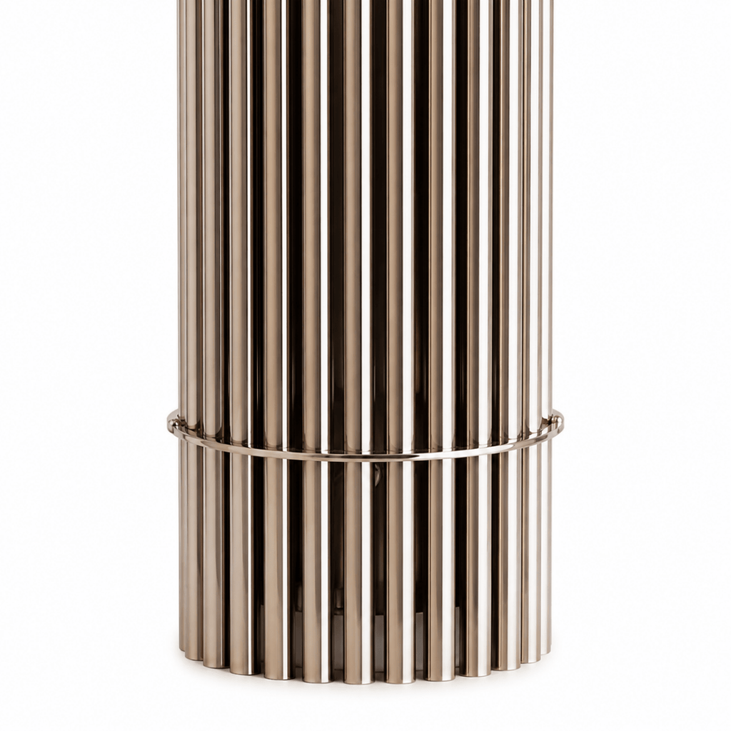 Caliza 28 Inch Chrome Table Lamp