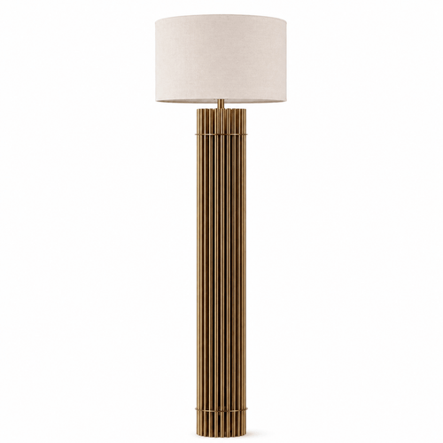 Caliza 63 Inch Bronze Floor Lamp