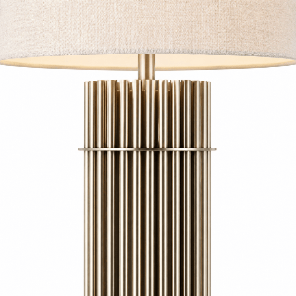 Caliza 63 Inch Chrome Floor Lamp