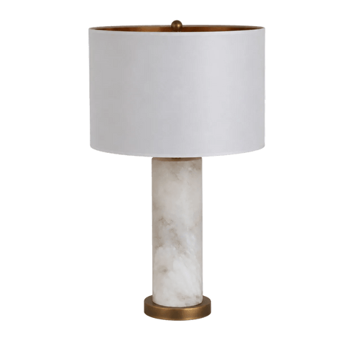 Capri Column Marble Table Lamp