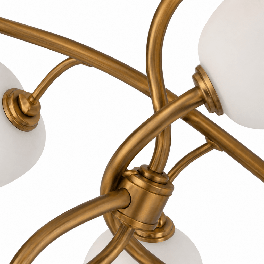 Celestial Bronze Vine Chandelier