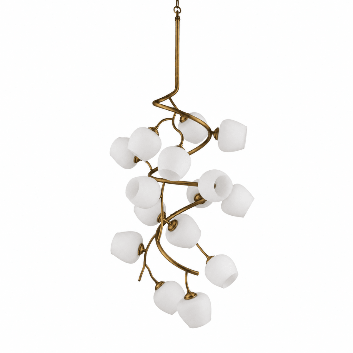 Celestial Bronze Vine Chandelier