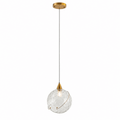 Celina 10.5" Clear Water Pendant
