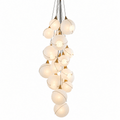 Celina 18-Light Opal Globe Multi-Light Chandelier