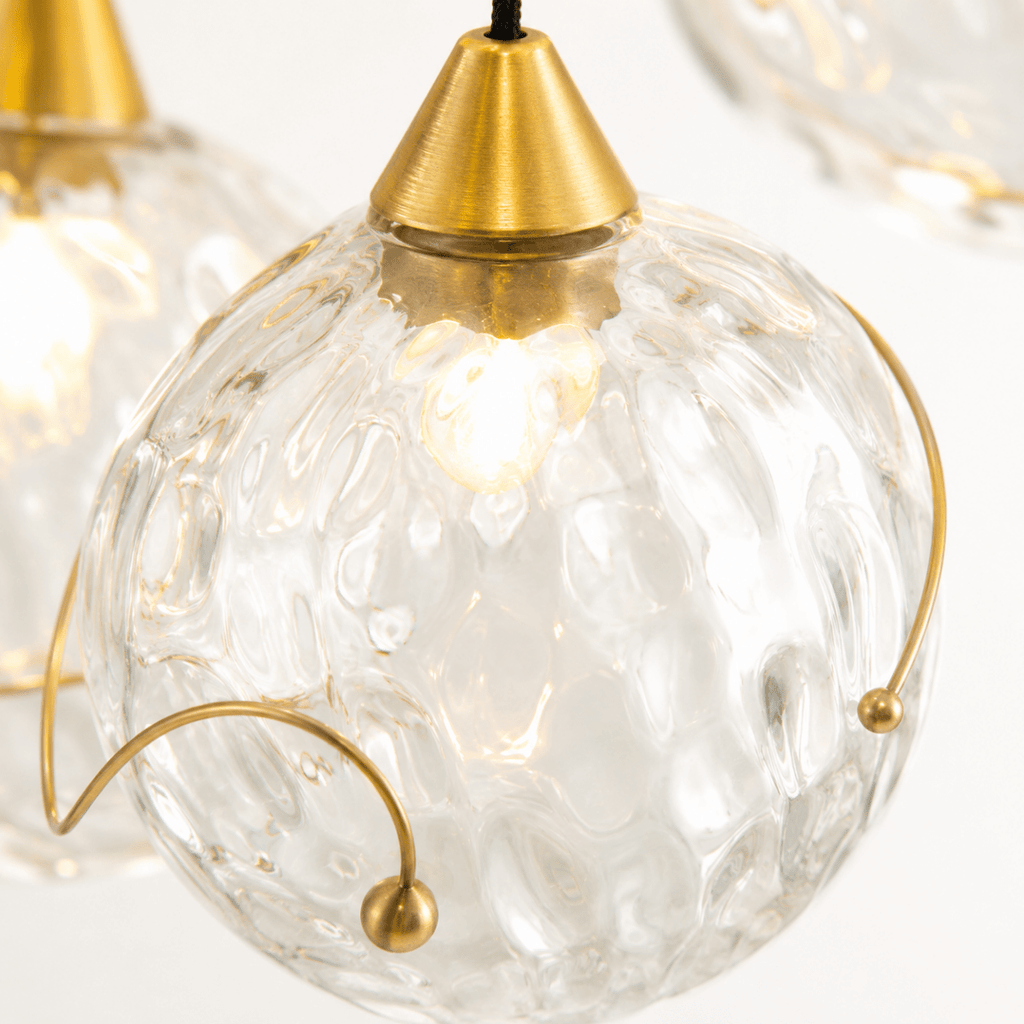 Celina Bronze Minimalist Globe 3 - Light Pendant