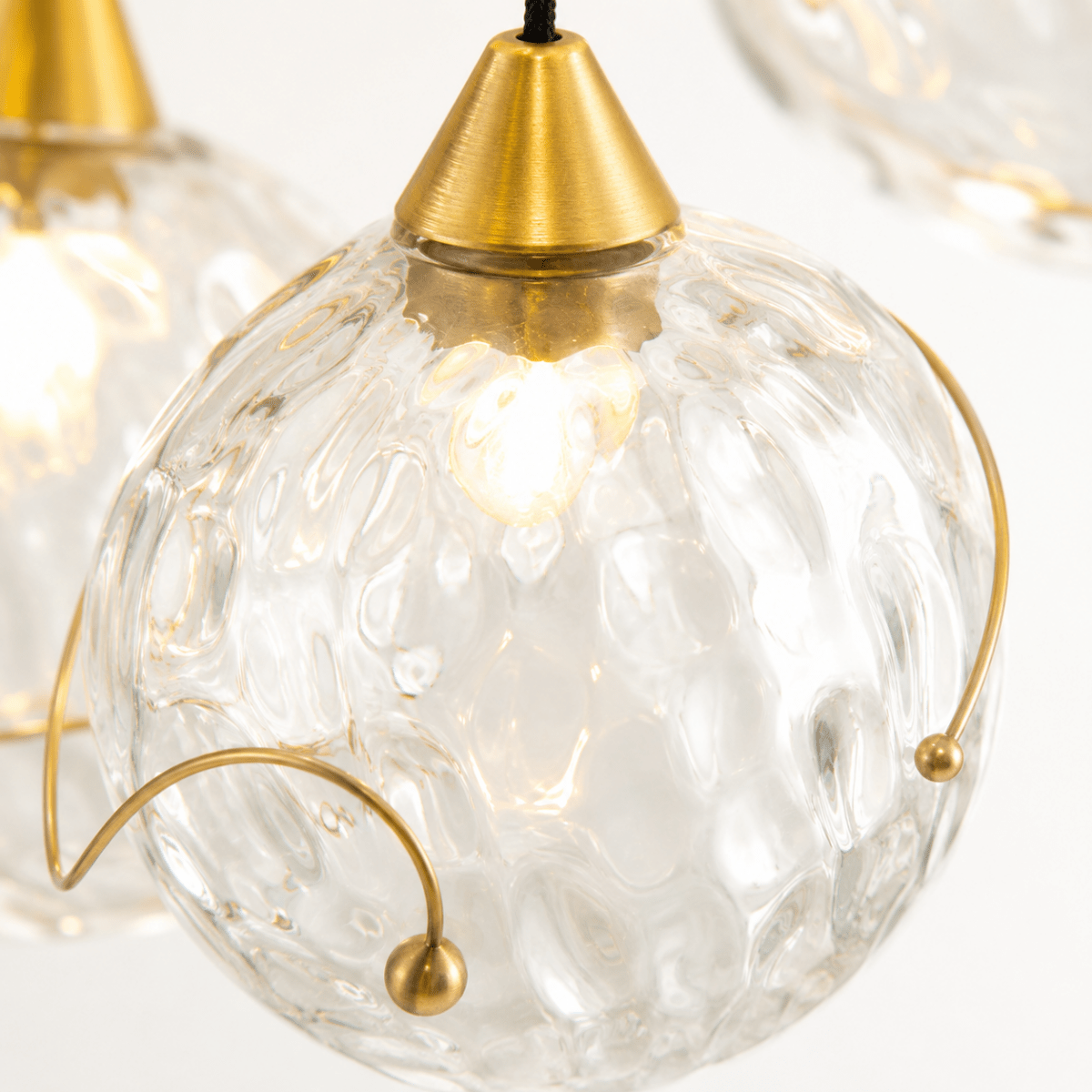 Celina Bronze Minimalist Globe 3 - Light Pendant