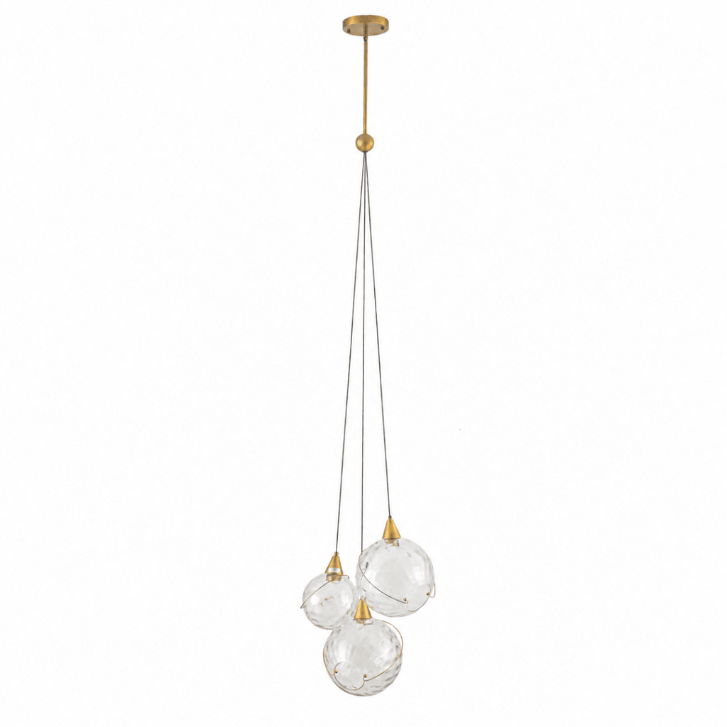 Celina Bronze Minimalist Globe 3 - Light Pendant