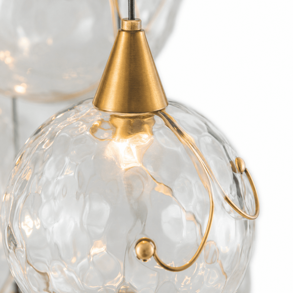 Celina Bronze Minimalist Globe 6 - Light Pendant