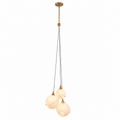 Celina Opal Glass Pendant - 3 Lights