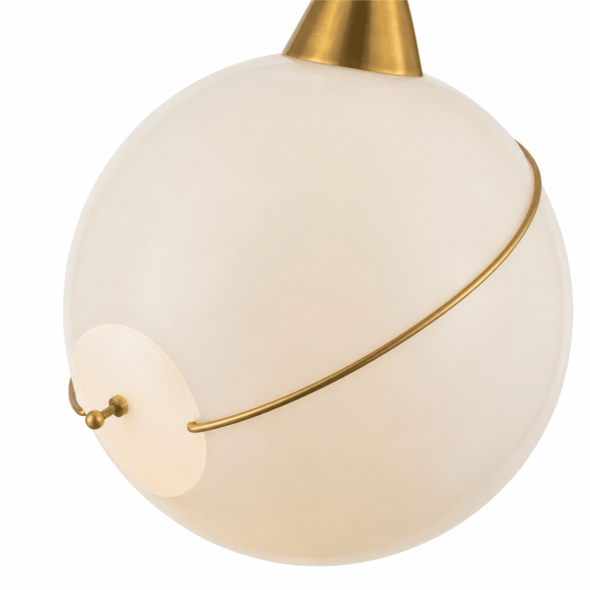 Celina Opal Glass Pendant - 6 Lights