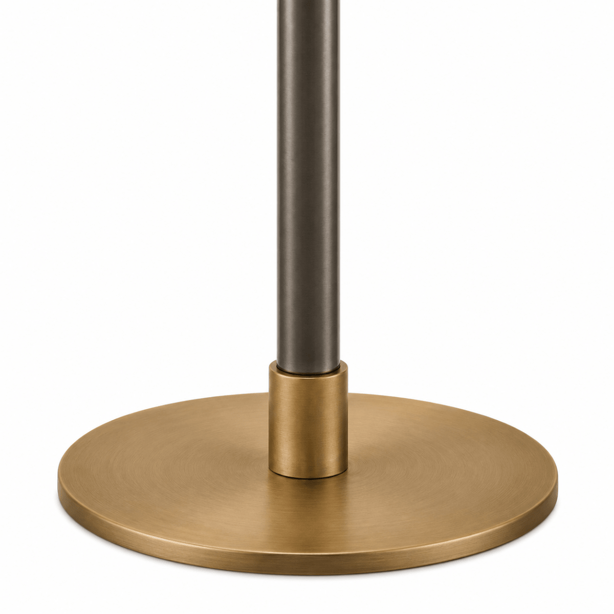 Clario Aged Brass Crystal Floor Lamp