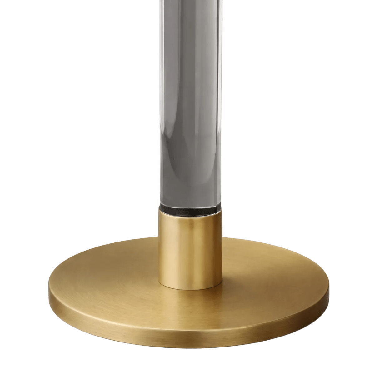 Clario Aged Brass Crystal Table Lamp