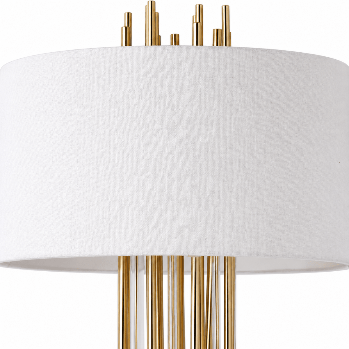 Delphine 32 Inch Iron Table Lamp