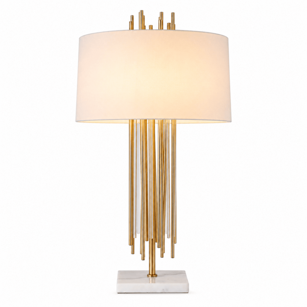 Delphine 32 Inch Iron Table Lamp