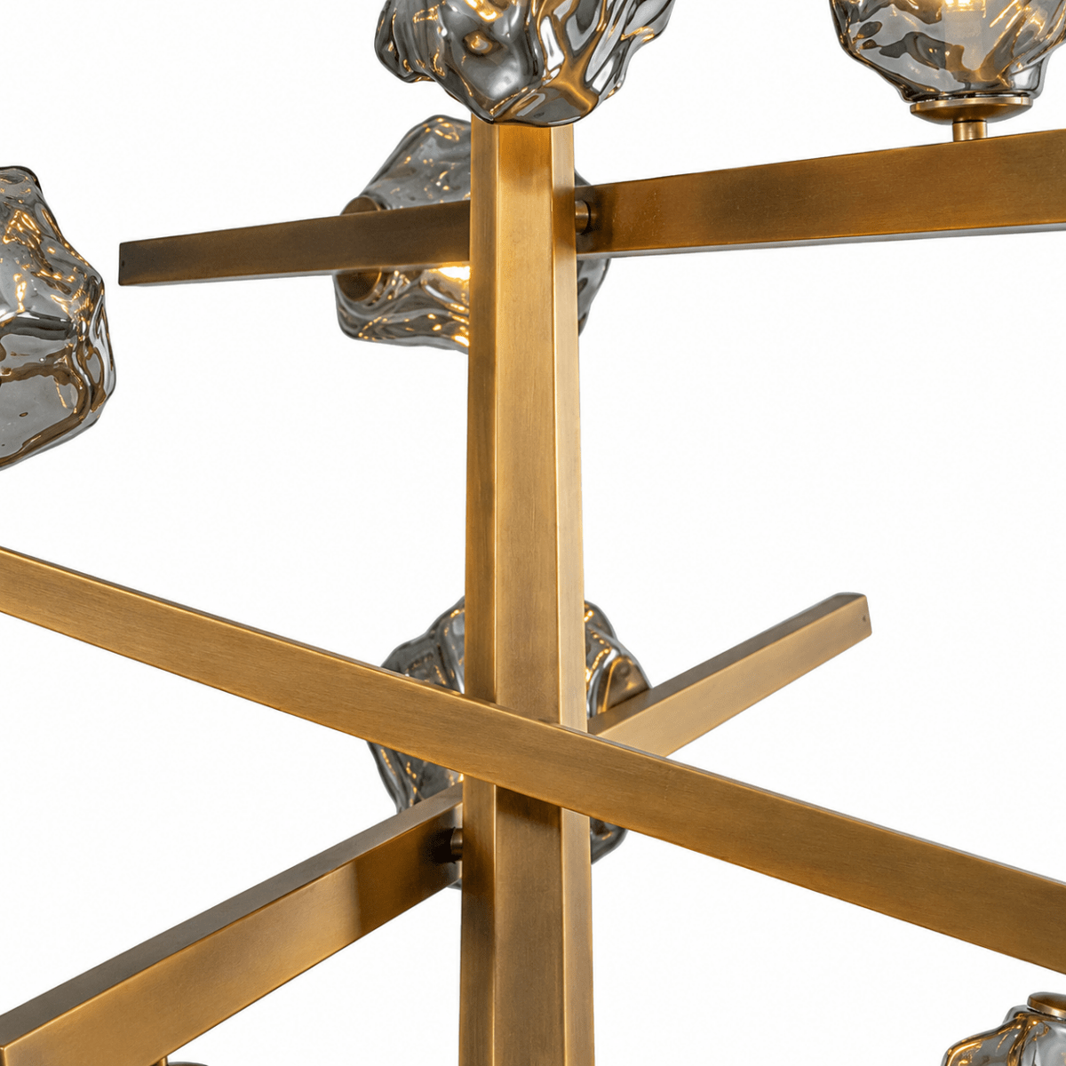 Driftline Aged Brass Sputnik Chandelier