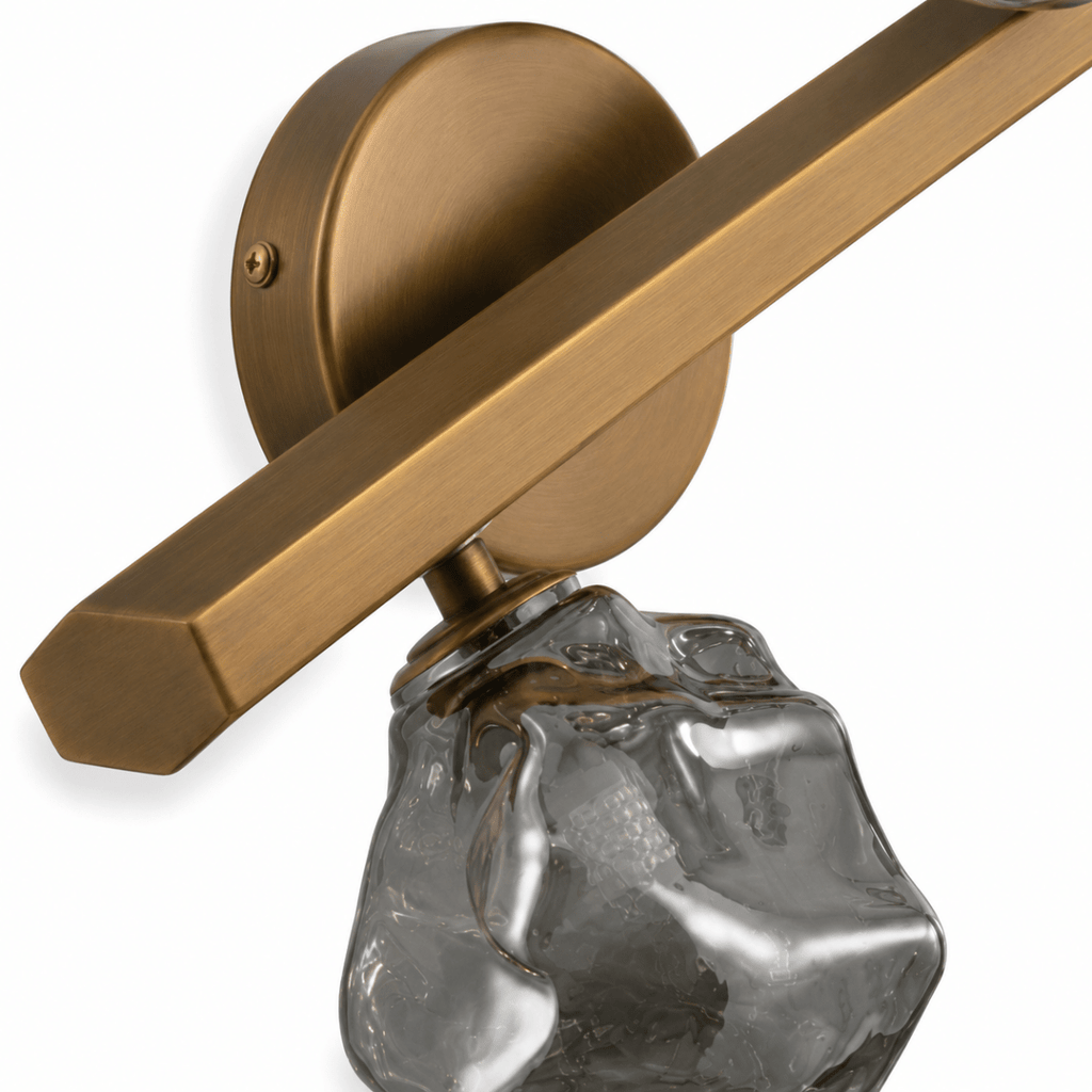 Driftline Smoky 12 Inch Sputnik Wall Sconce