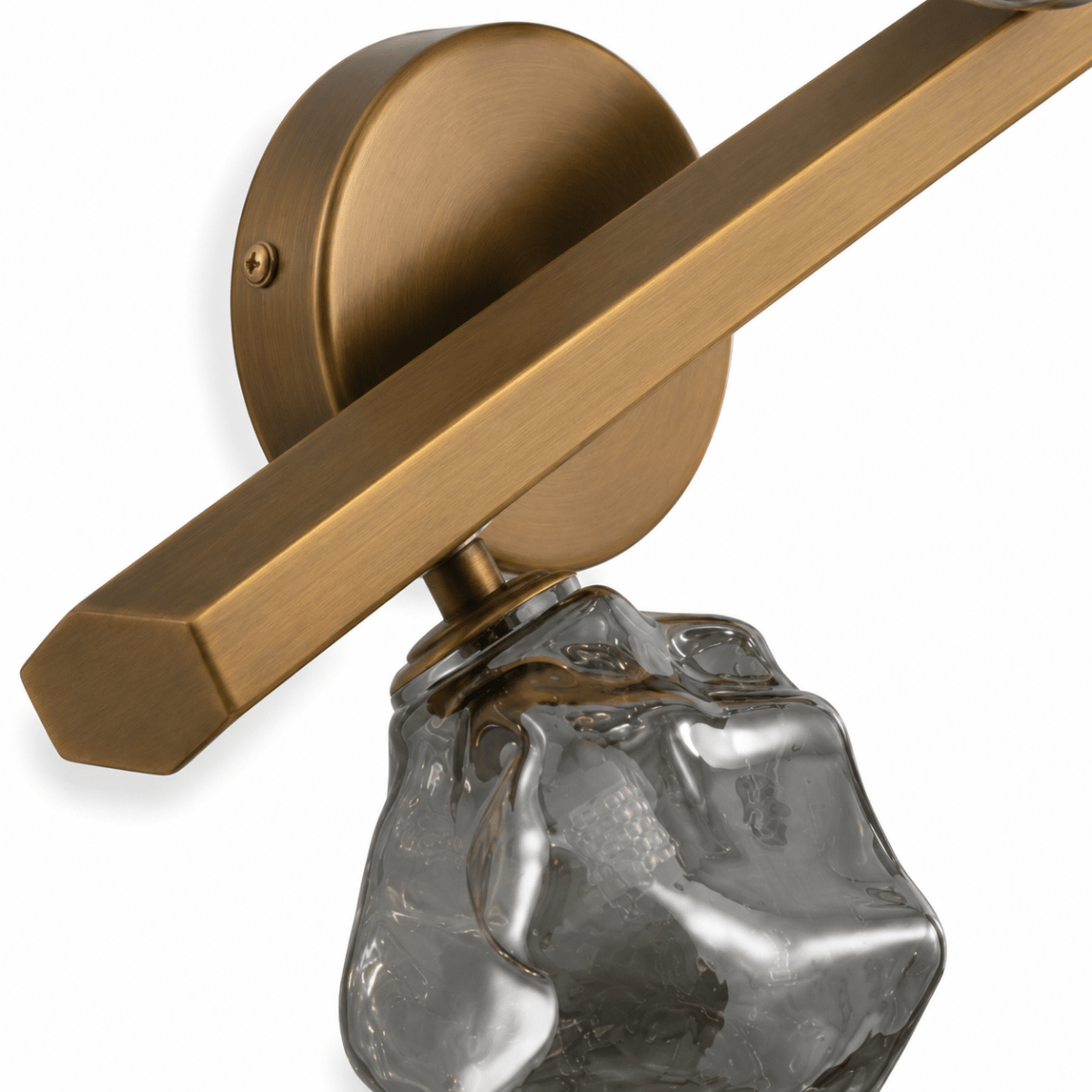 Driftline Smoky 12 Inch Sputnik Wall Sconce