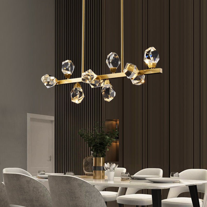 Driftline Smoky 47" Sputnik Linear Chandelier