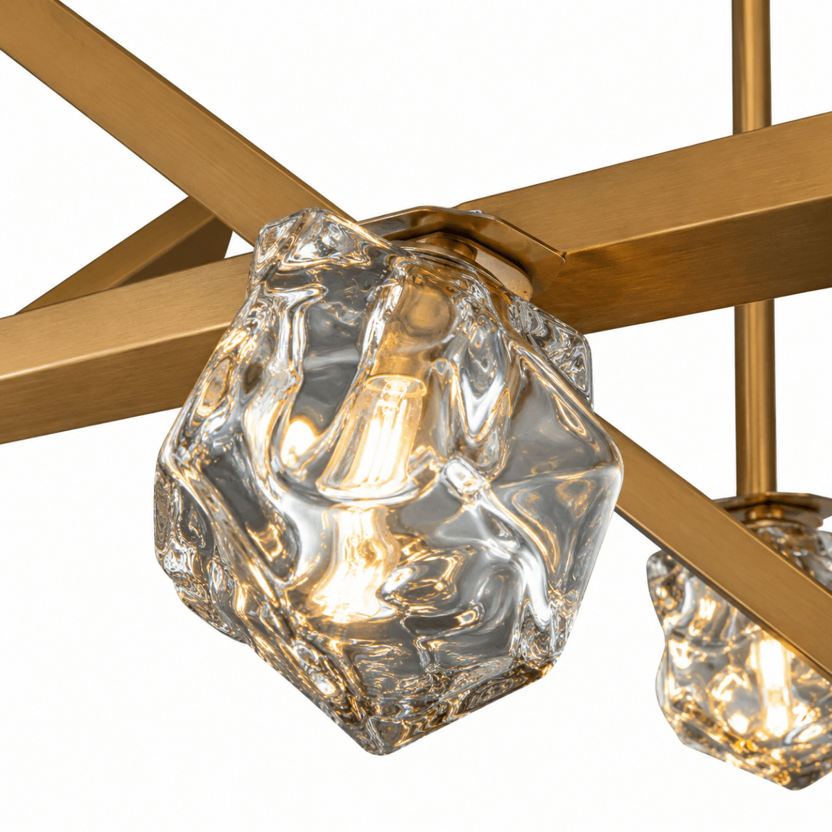 Driftline Smoky 47" Sputnik Linear Chandelier
