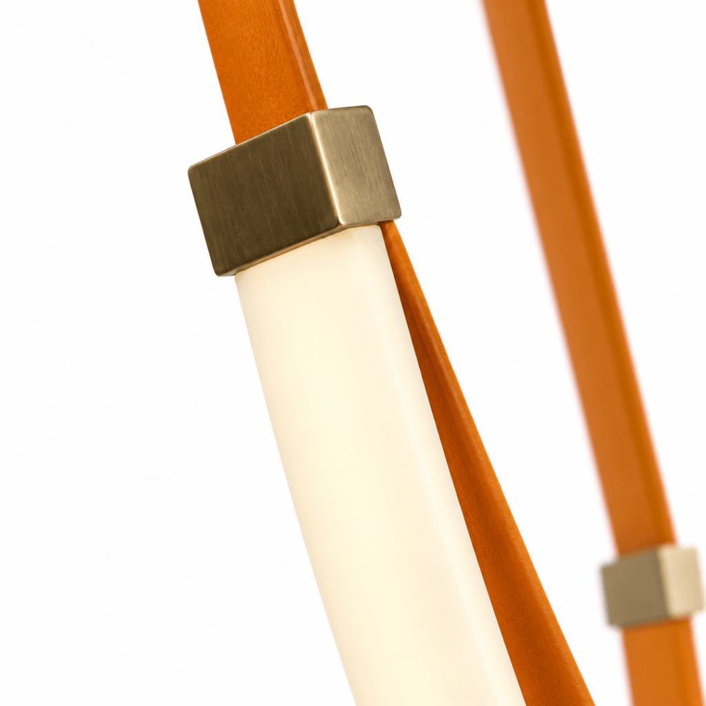 Elantra Saddle Brown LED Chandelier
