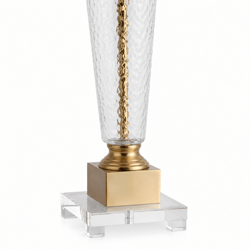 Eloise 33 Inch Glass Table Lamp