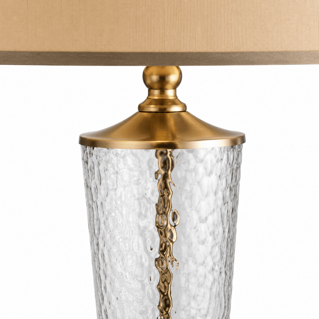 Eloise 33 Inch Glass Table Lamp