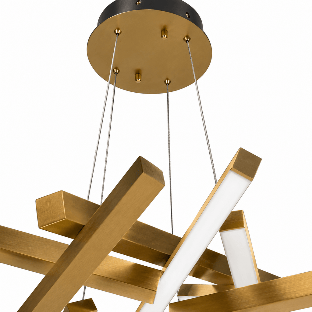 Erratic Forms Sputnik LED Chandelier
