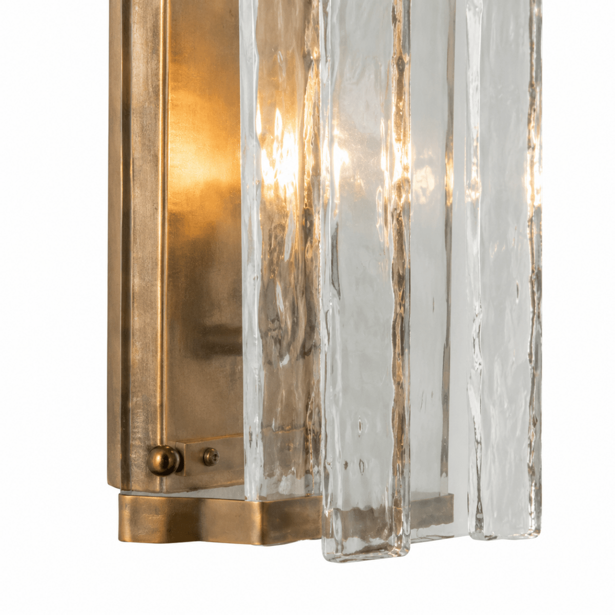 Glacier Ice Lattice Wall Sconce