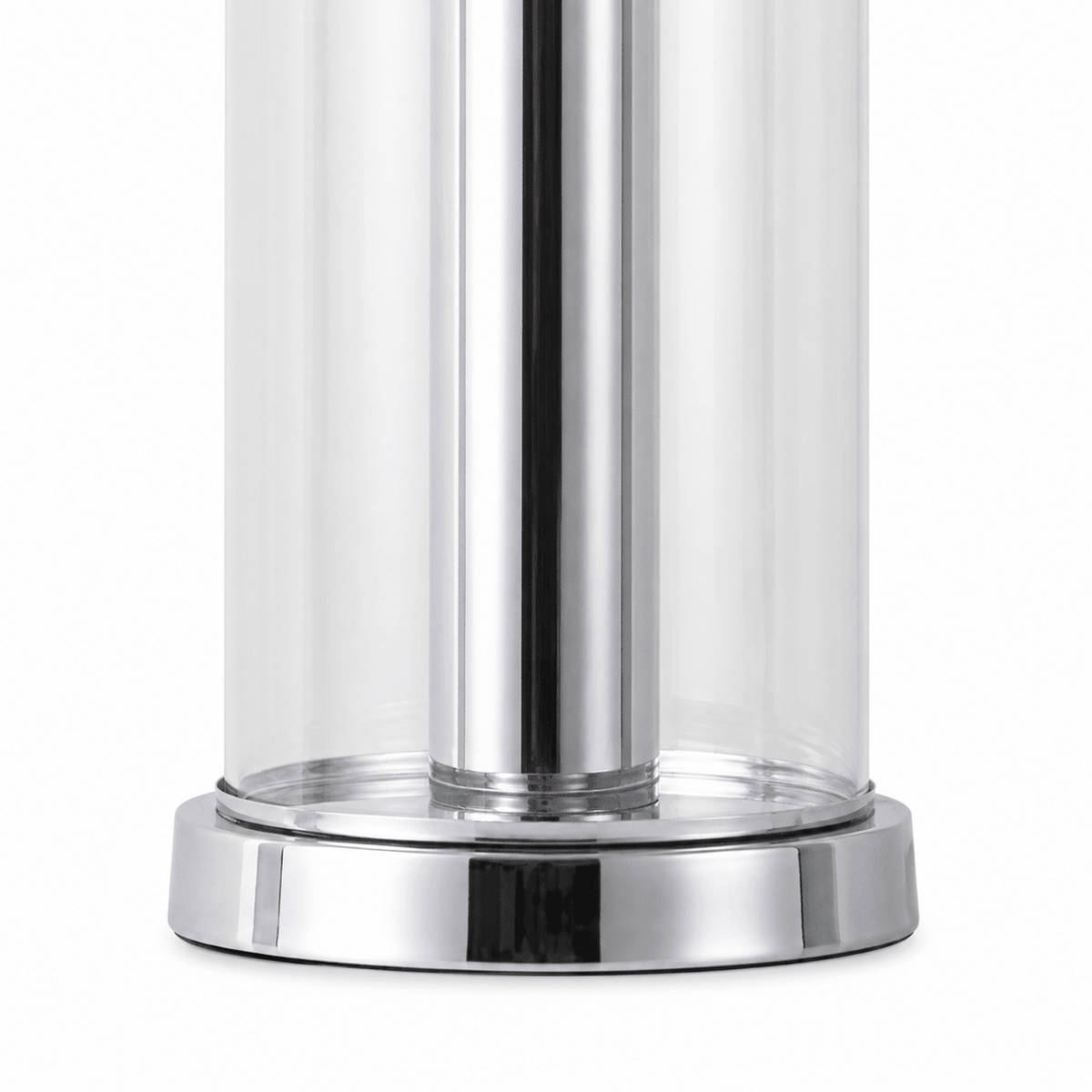 Halloway 30 Inch Chrome Table Lamp