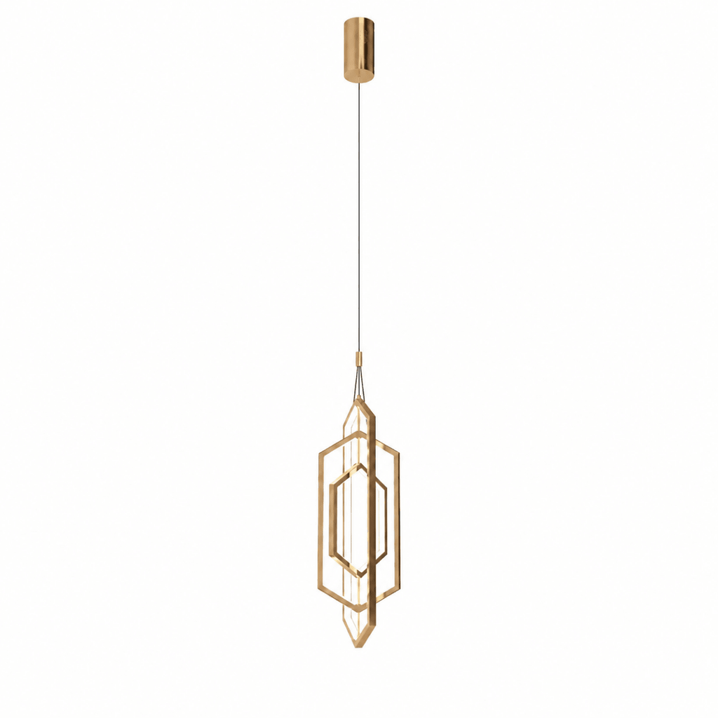 Hexa Verge Hexagon LED Pendant