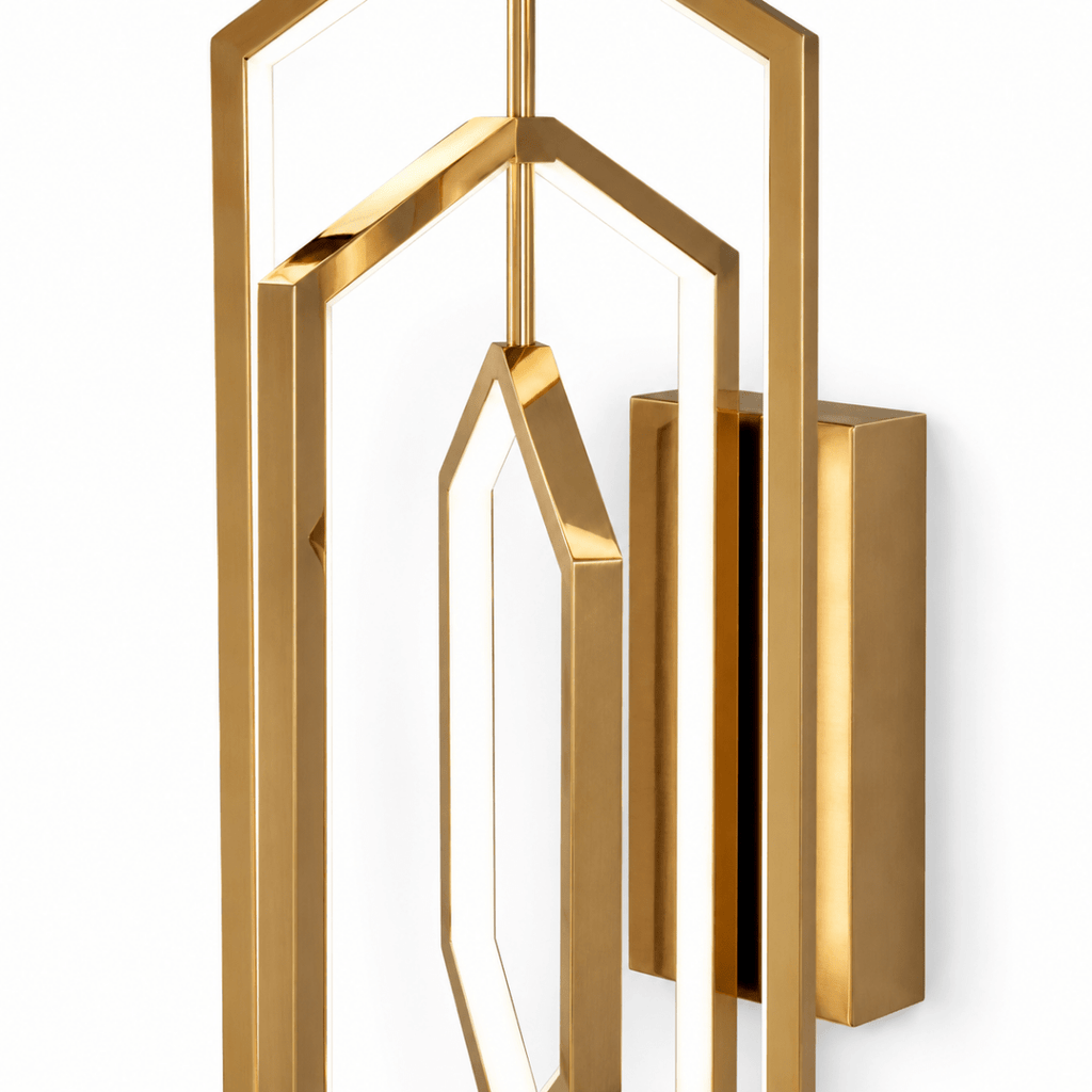 Hexa Verge Hexagon LED Wall Sconce