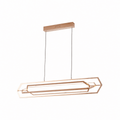 Hexa Verge Hexagon Linear LED Chandelier