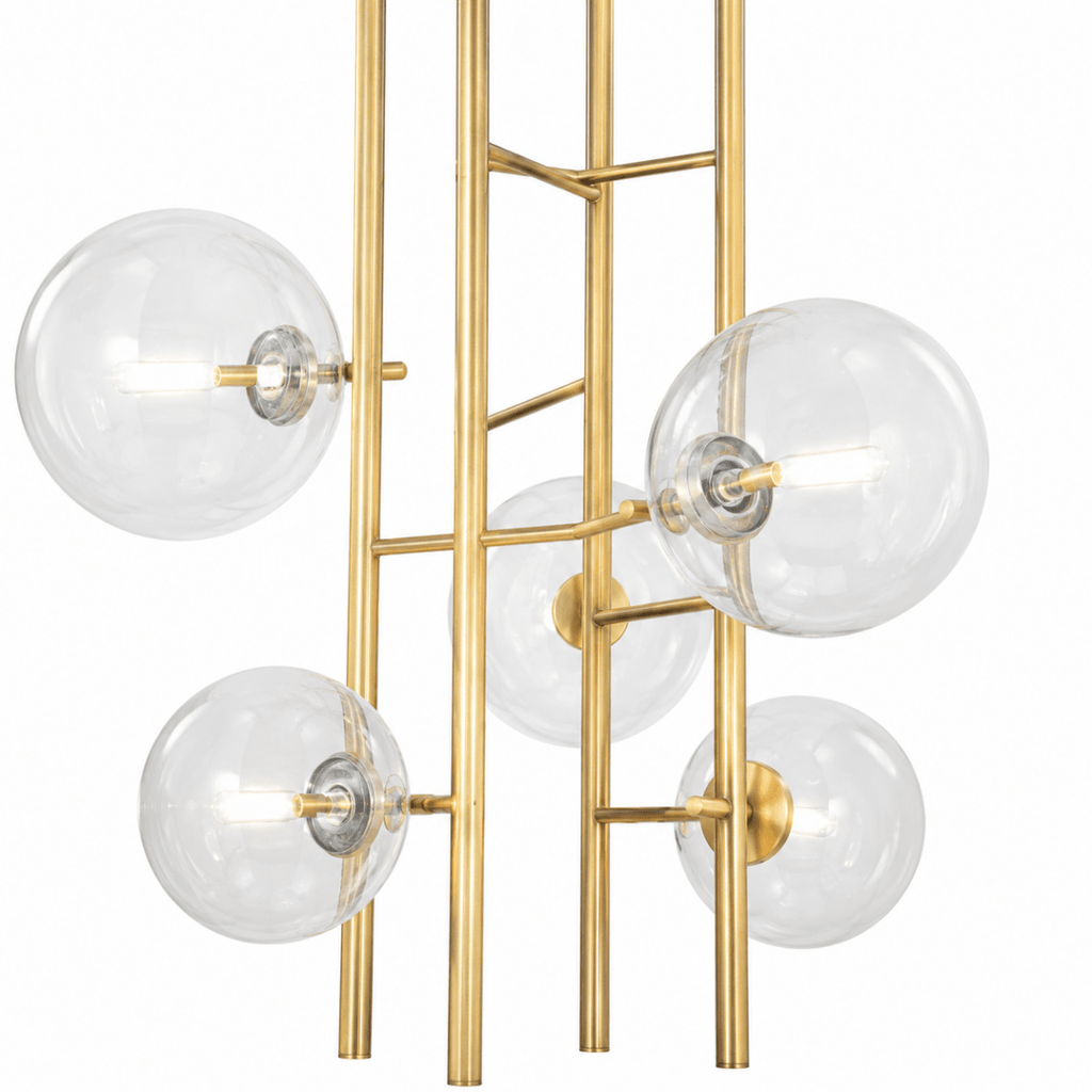 Lucent 105 Inch Tiered Globe Chandelier